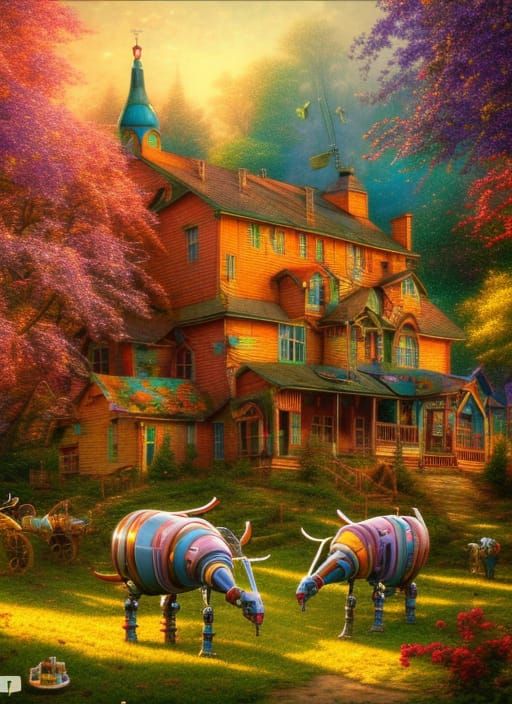 "Tinkerman's Farm For Robotic Animals"