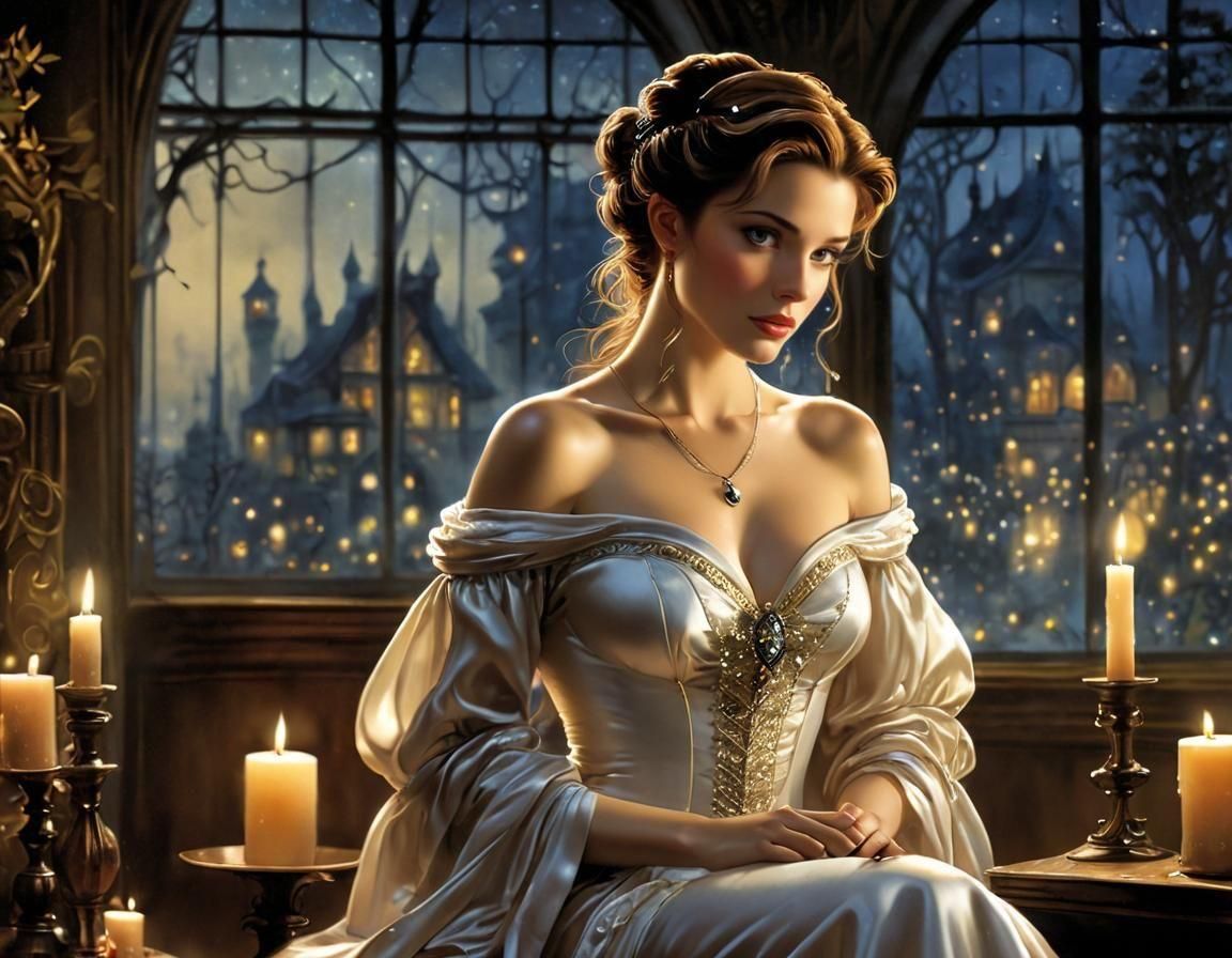 Belle from Beauty and the Beast Portrait