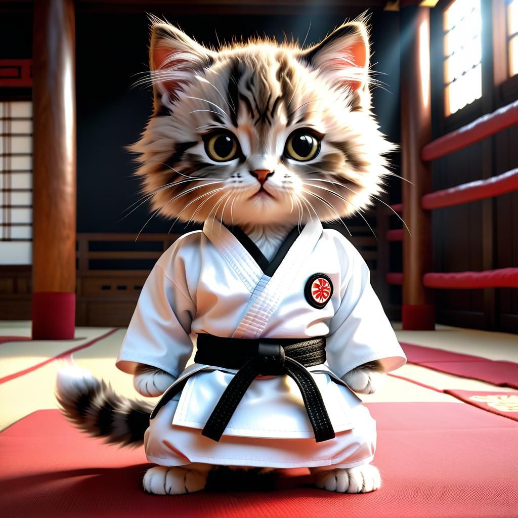 Karate Kitten