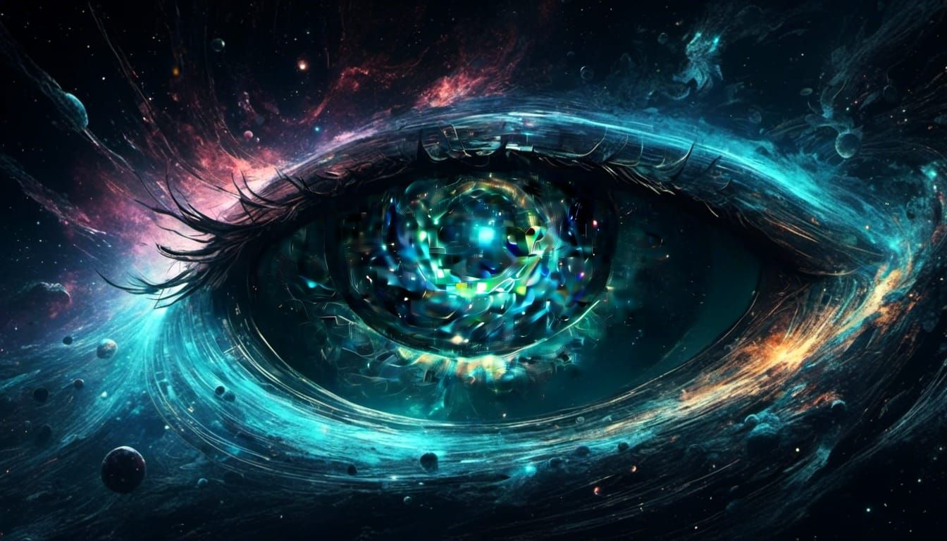 Stygian Cosmic Eye: A Universe Within