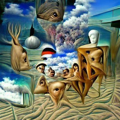 Surreal Collective Consciousness in Another Dimension