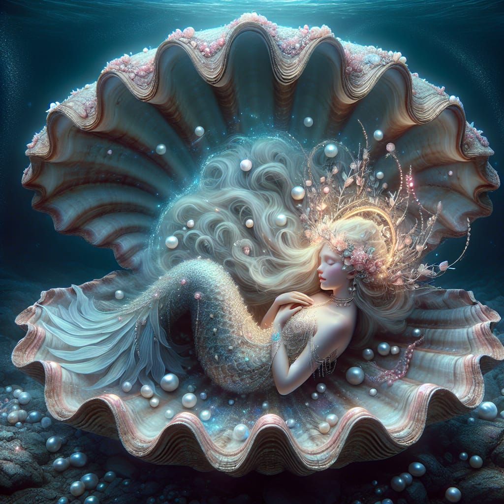 A mermaid's bedroom!