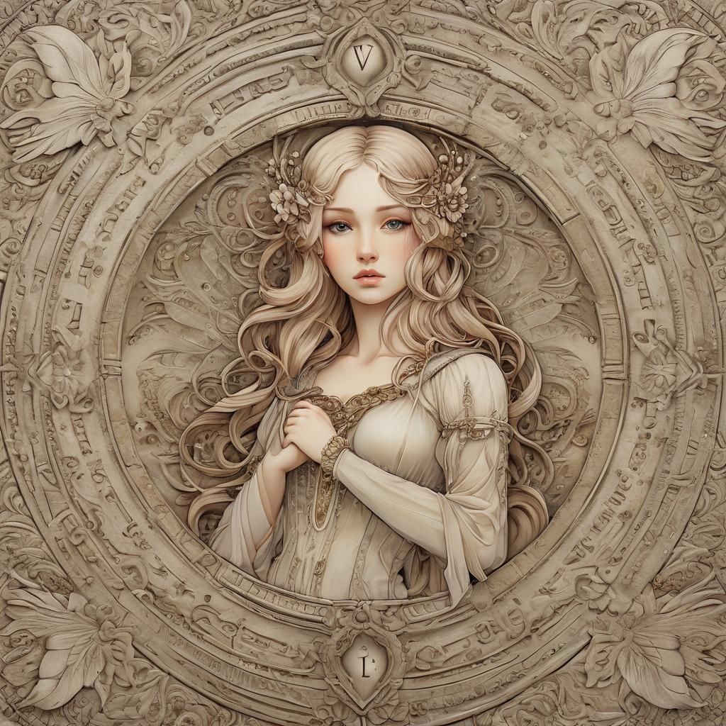 AI Generated Image of Astrological Sign Virgo