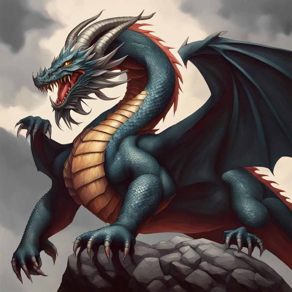 Majestic Dragon of Strength