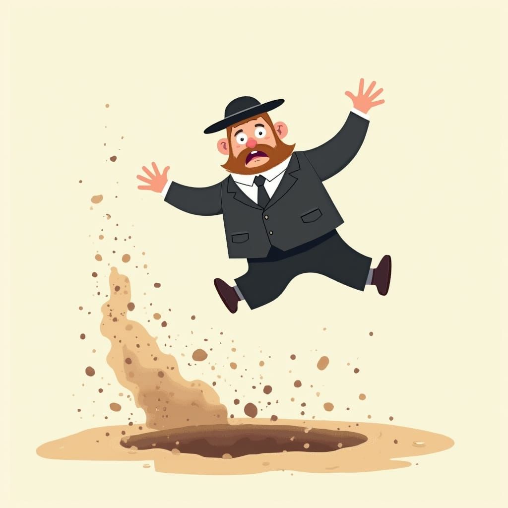 Whimsical Yeshiva Bochur Leaps into Action