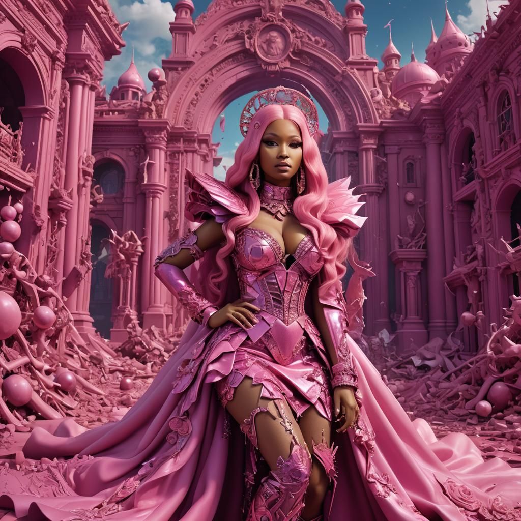 Nicki Minaj Pink Friday 2 Album Cover Art