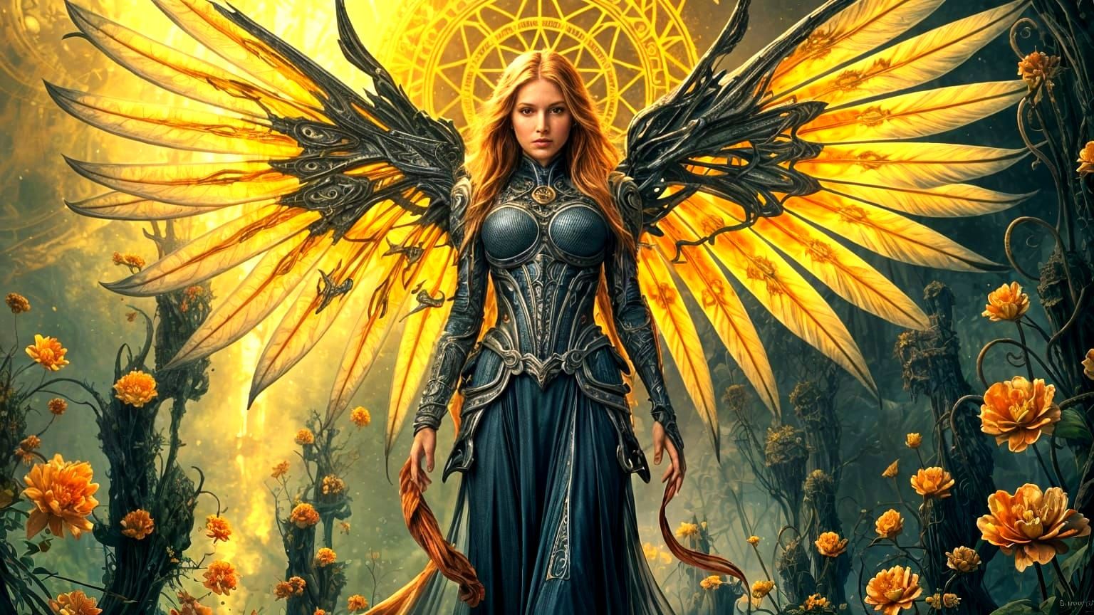 Beautiful Angel Boss Steps into Infinity