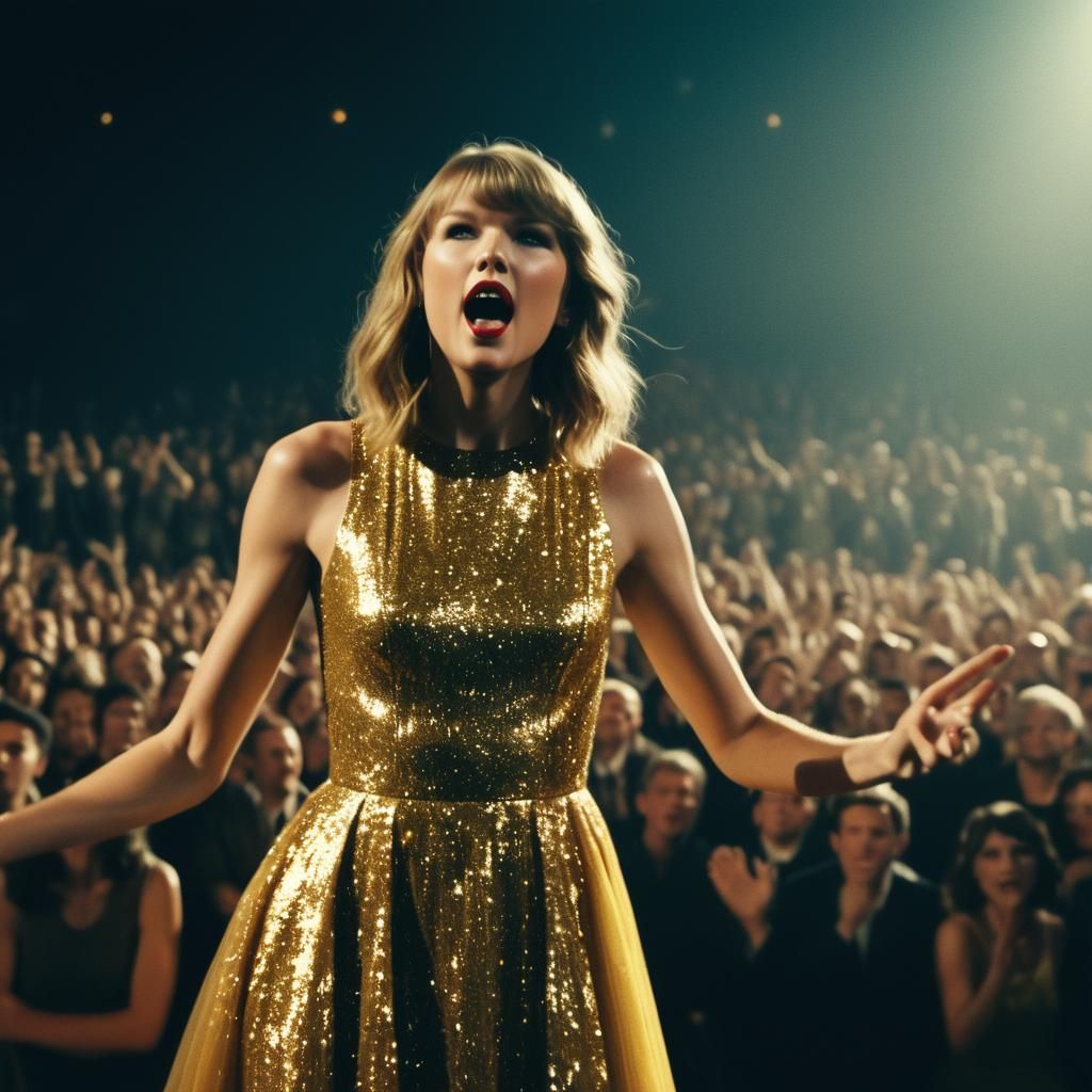 Taylor Swift Live in Concert: Cinematic Film Still