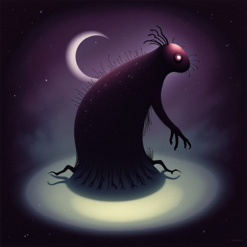 Ethereal Ghoul in Molten Starlight