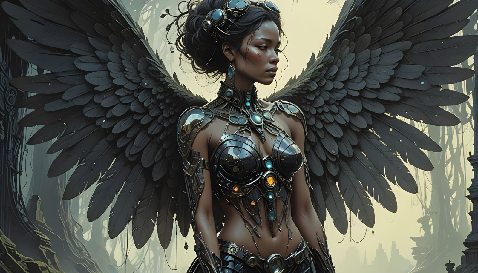 Ethereal Goddess of a Distant Planet