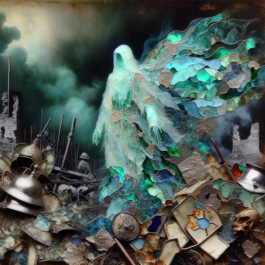 Ethereal Guardian of Forgotten Battlefields