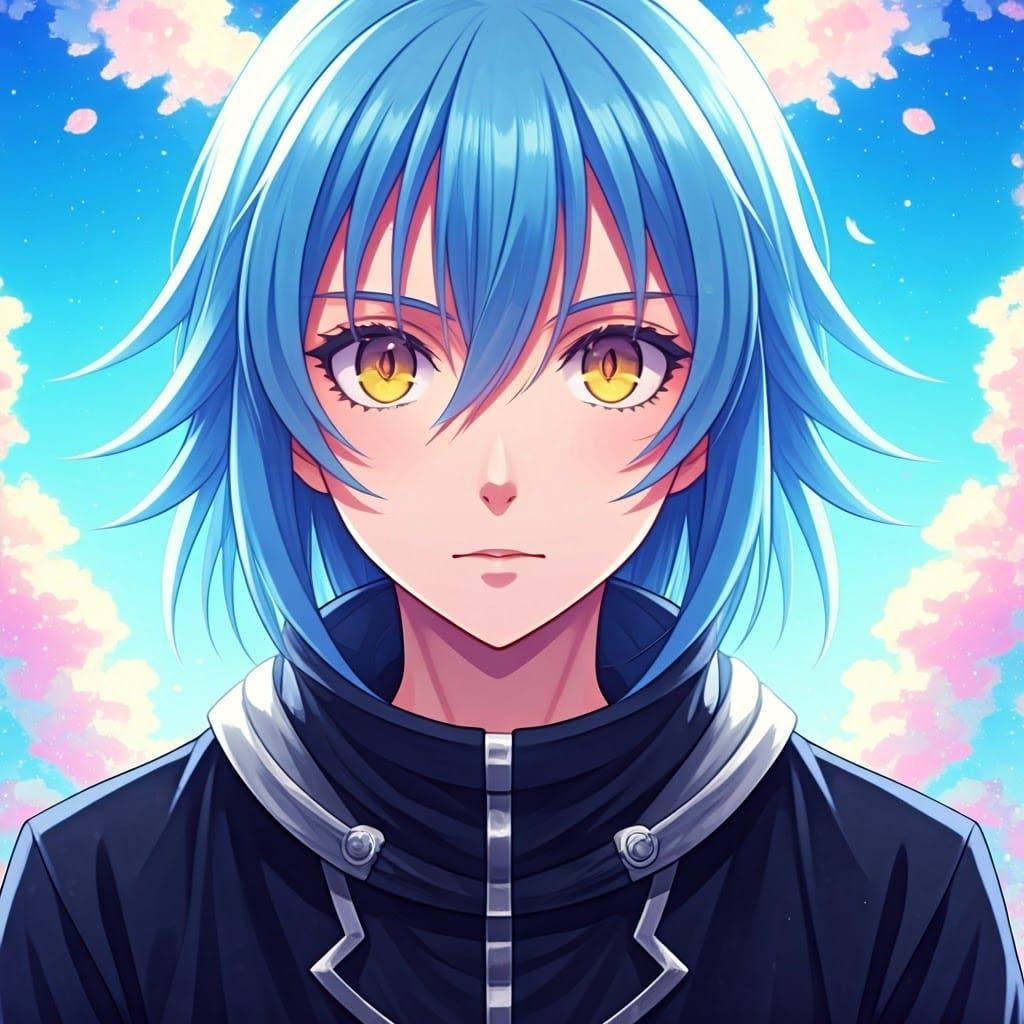 Rimuru Tempest in Whimsical Dreamlike Fantasy Art