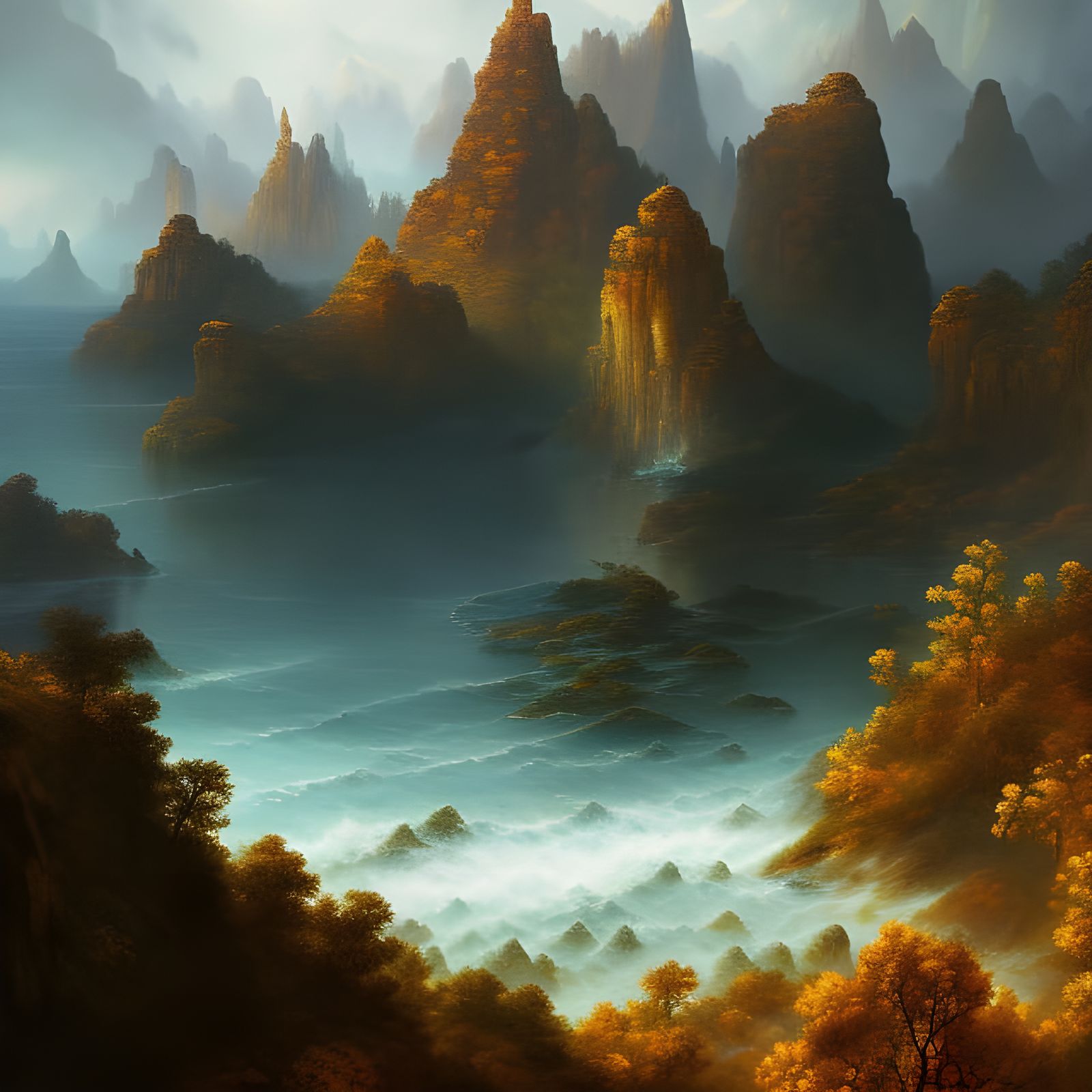 Where the Mountains Meet the Sea