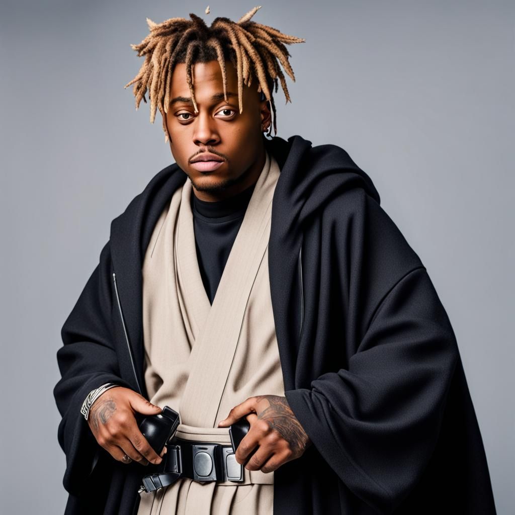Juice Wrld as Jedi Knight Digital Art