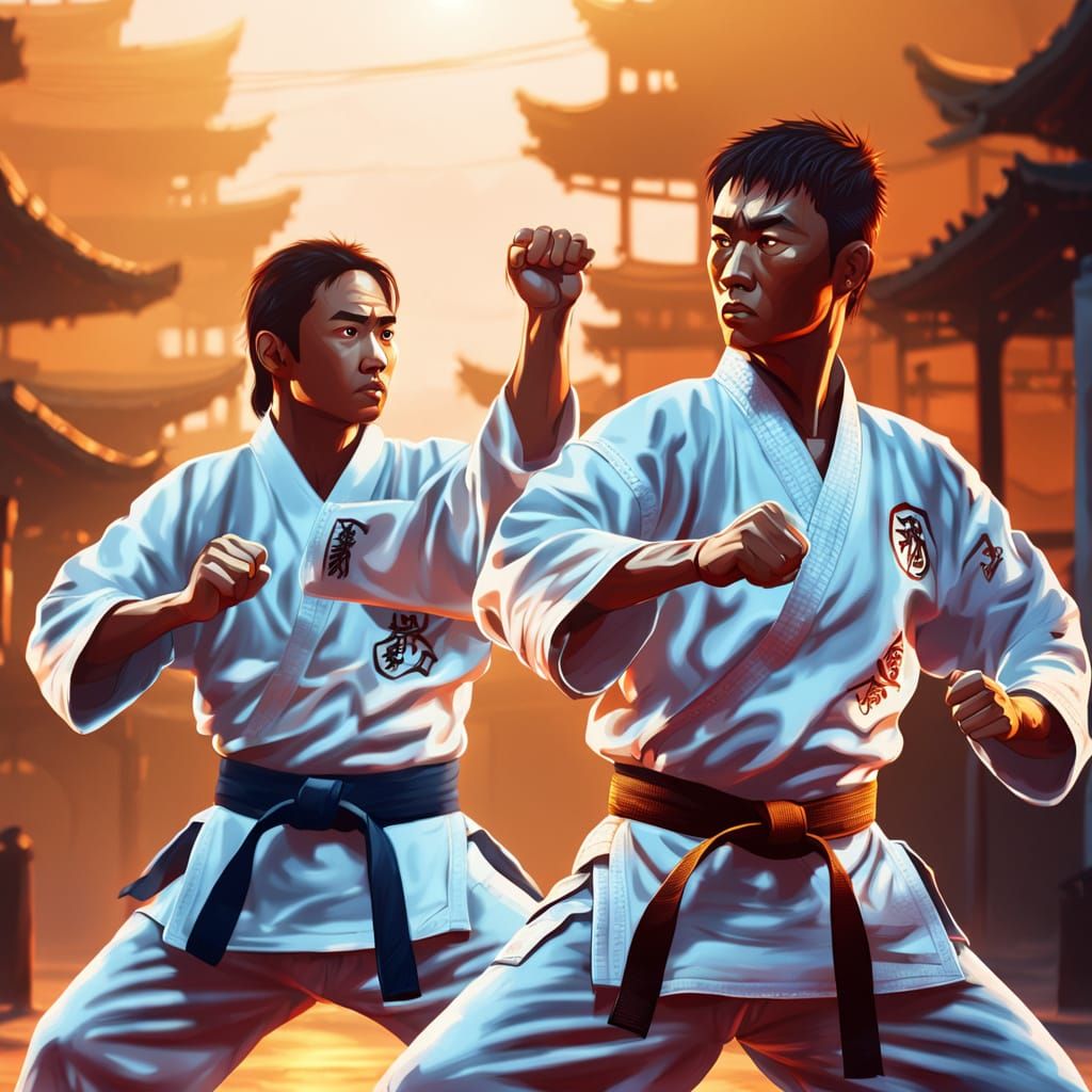 As they train, challenges arise that test not only their physical skills but also their understanding of the true spirit...