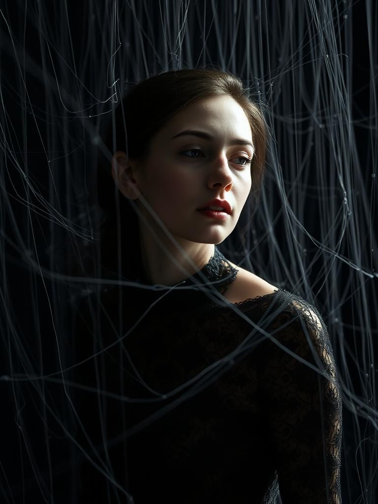 Threads of Faith: A Surreal Genetic Tapestry