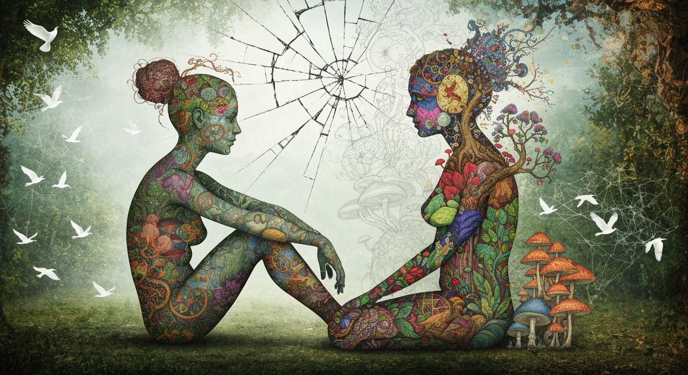 Surreal Mindscape Reveals Fantasy Plant Kingdom