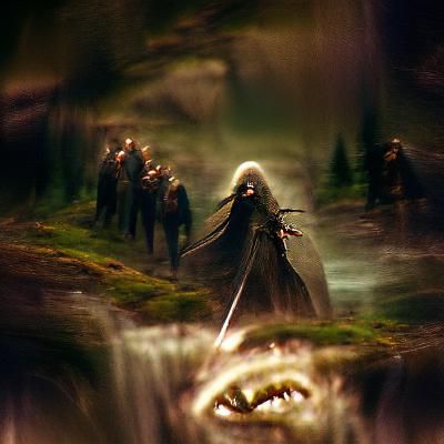 Sinister Lord of the Rings Scene