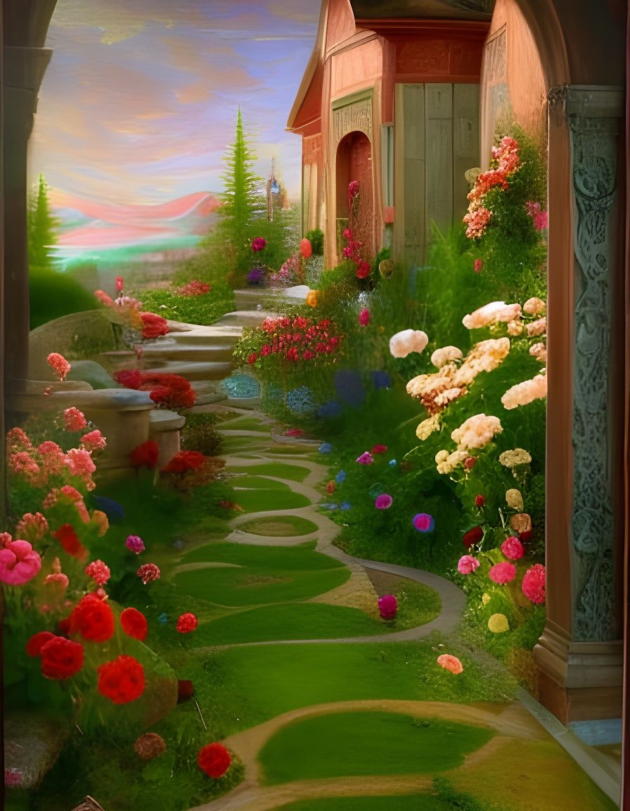 Detailed Interior Scene with Street View