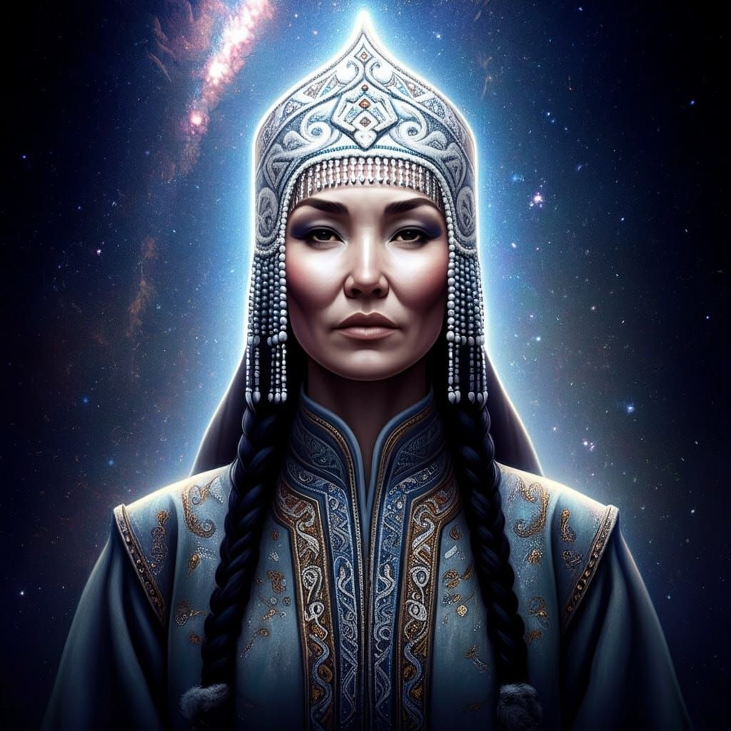 Siberian Goddess of Night Reigns from Celestial Realm in Con...