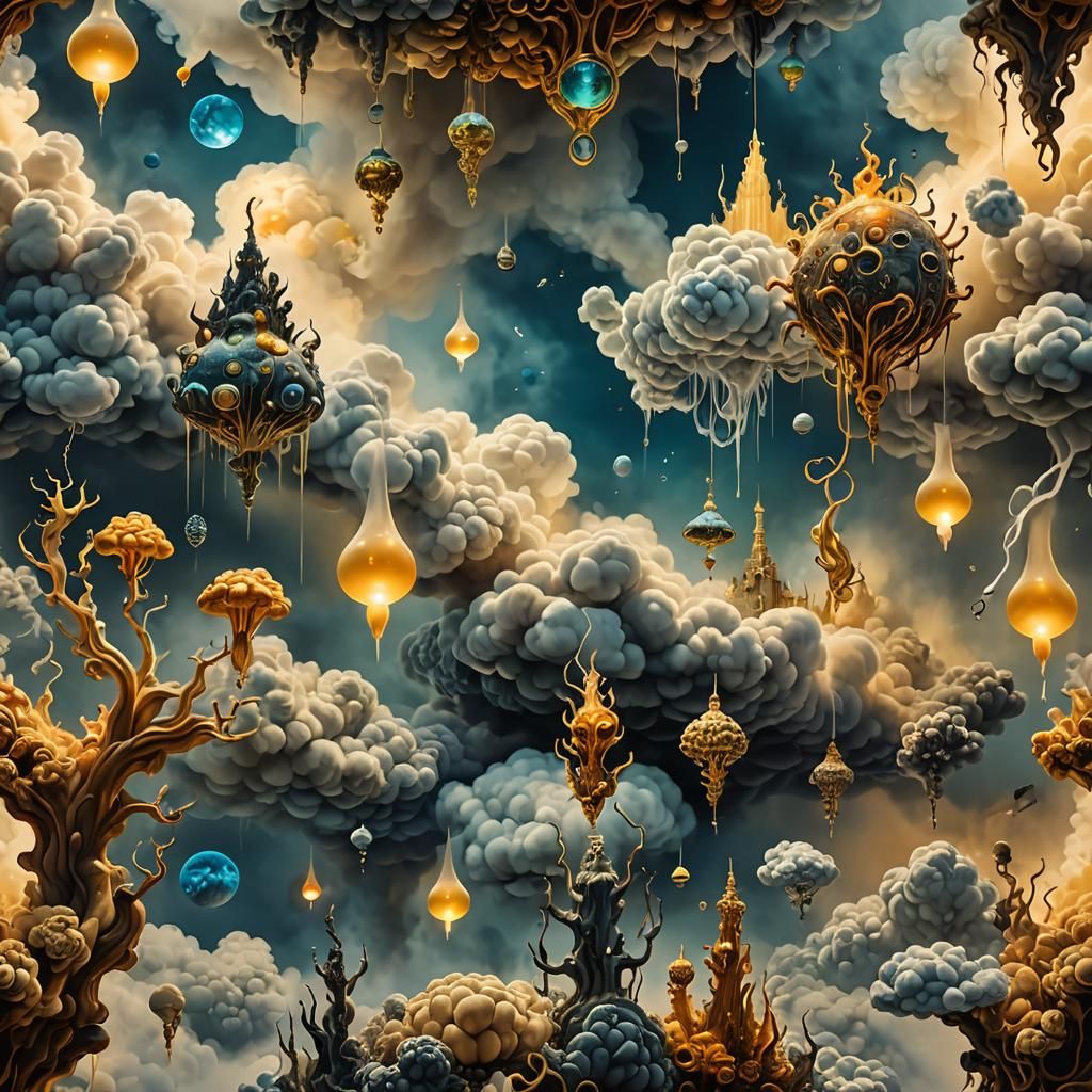 Surreal Sins: Divine Light in an Esoteric Dreamscape