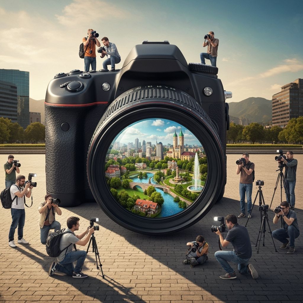 Giant Camera Reveals Miniature World