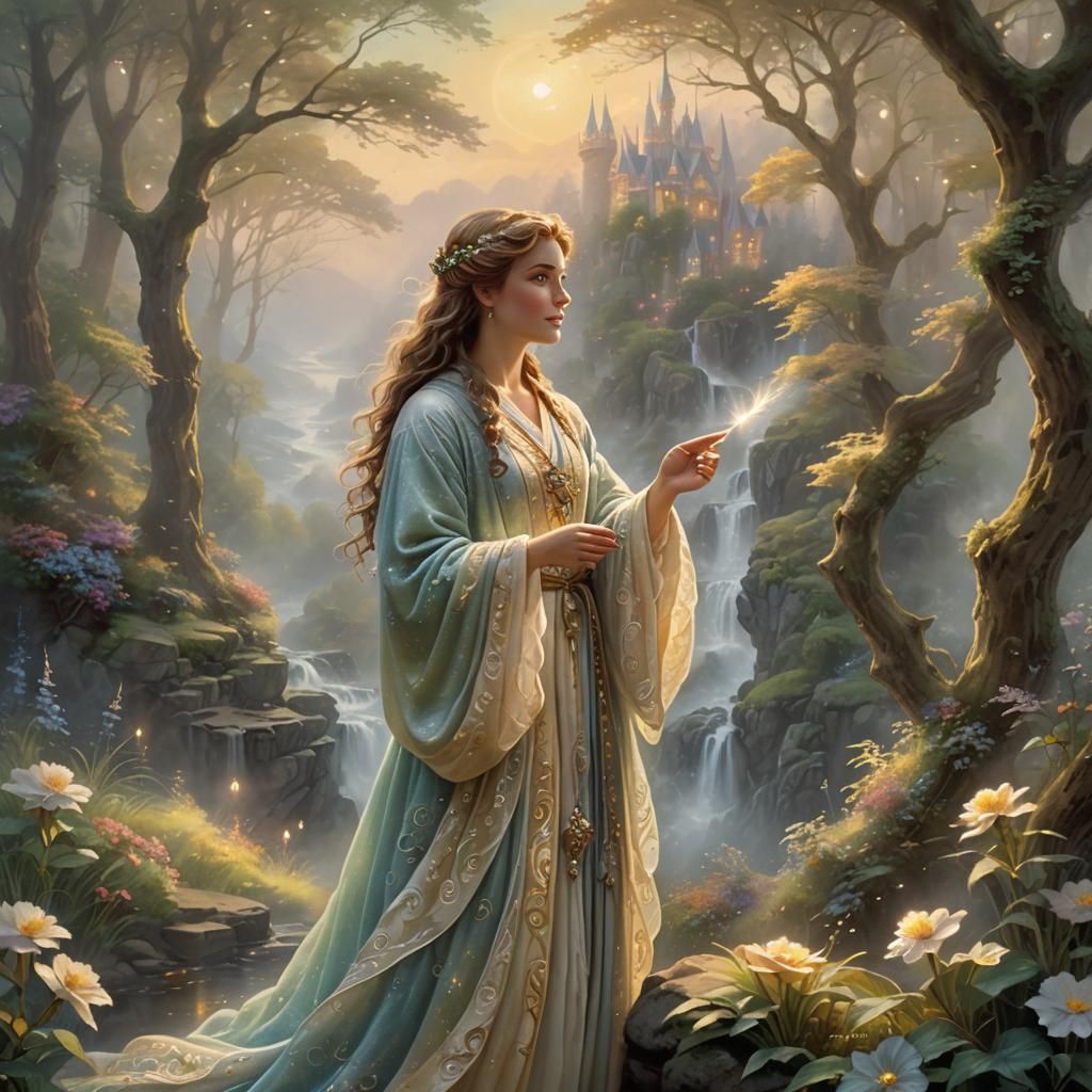 Ethereal Fantasy Guide Points to the Horizon