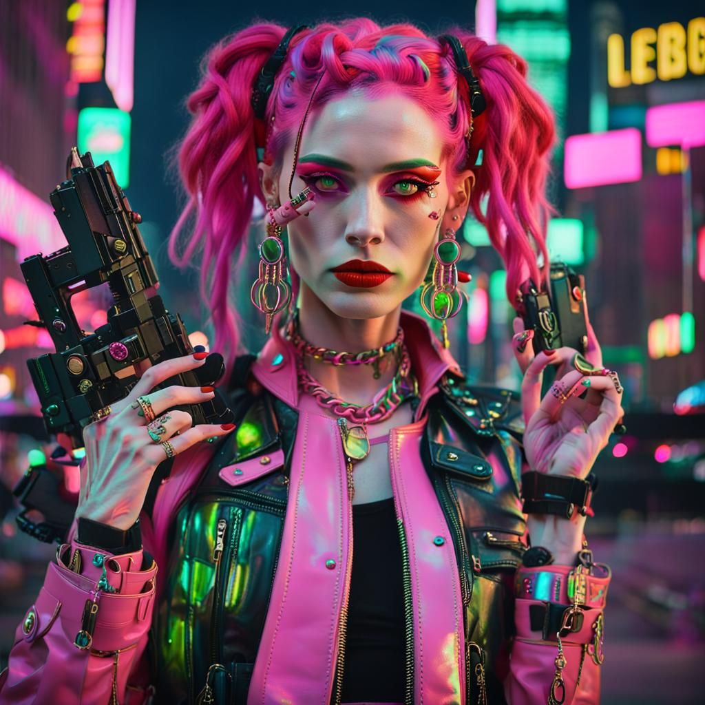Cyberpunk Hacktivist