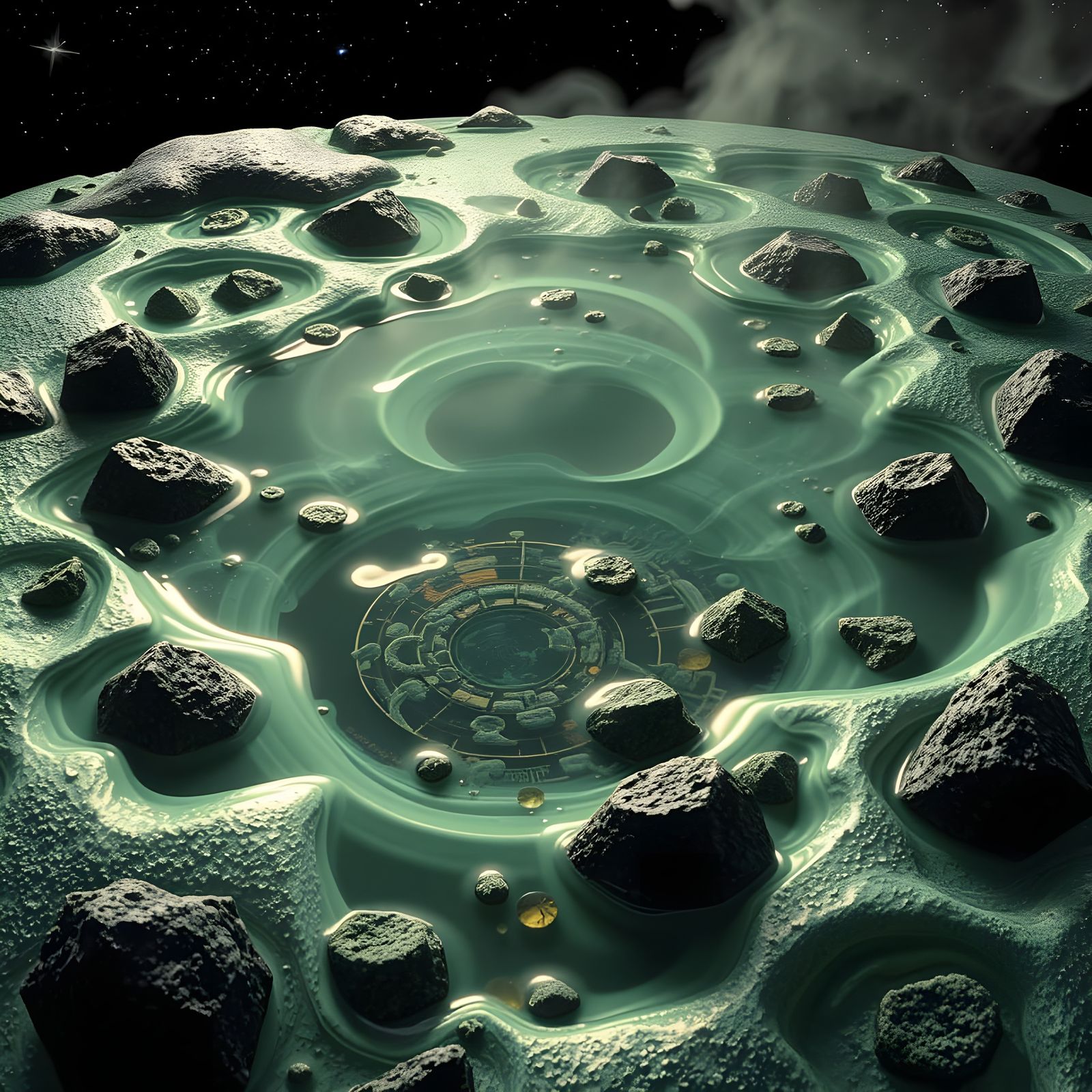 Primordial Soup: An Abiogenesis Visualization