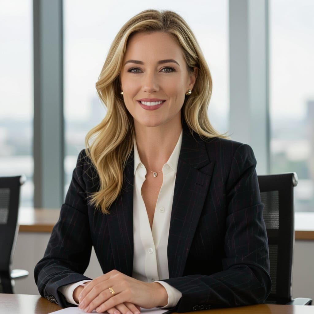 Elegant Woman Explains the Importance of Life Insurance