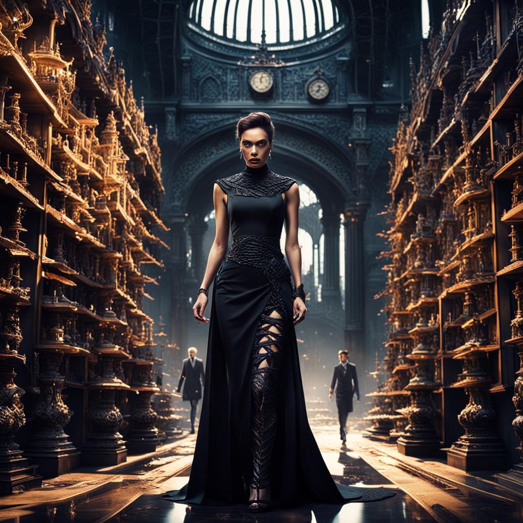 Little Black Dress Assassin of Knives