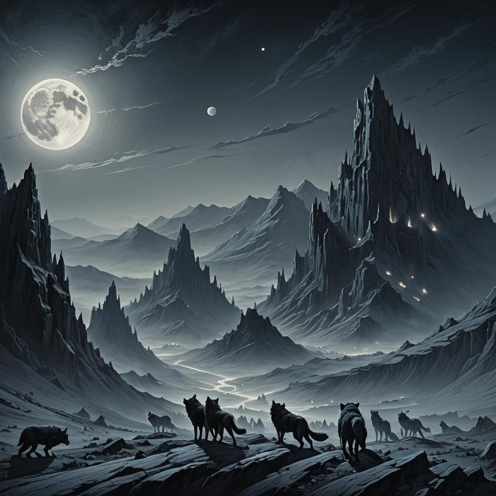 Werewolves Howling at the Dark Side of the Moon