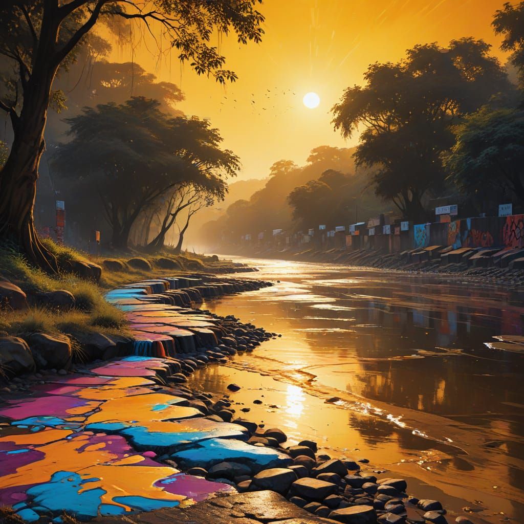 Graffiti Art of Five Rivers Meeting