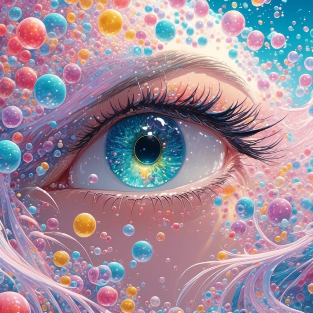 Bubbles Within Bubbles: A Cinematic Digital Art Piece
