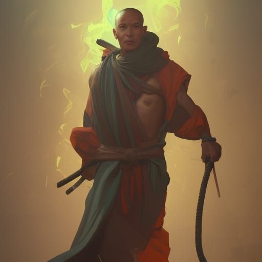 Rebirth of a Ninja Monk as Bandaged Killer