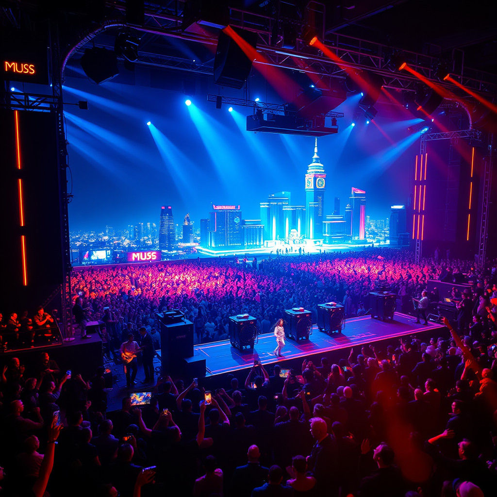 Muse Live: An Electric Rock Concert in 2010