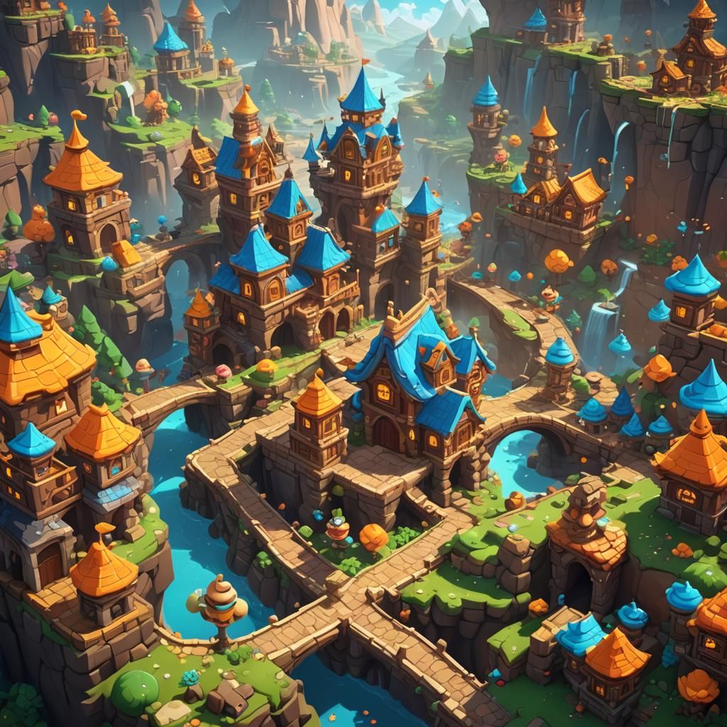 Cookie Run Kingdom: Detailed Fantasy Concept Art