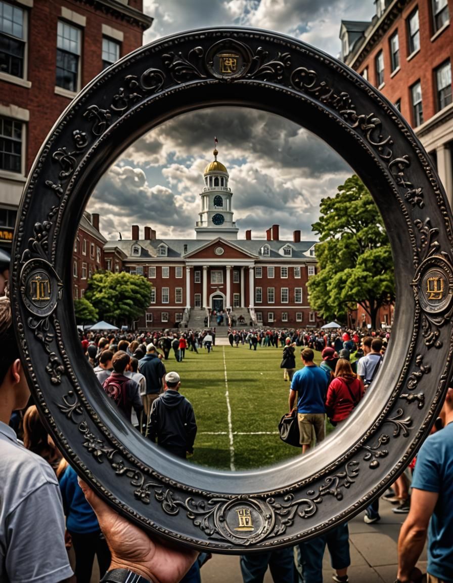 Hyperrealistic Harvard Plate in High Definition