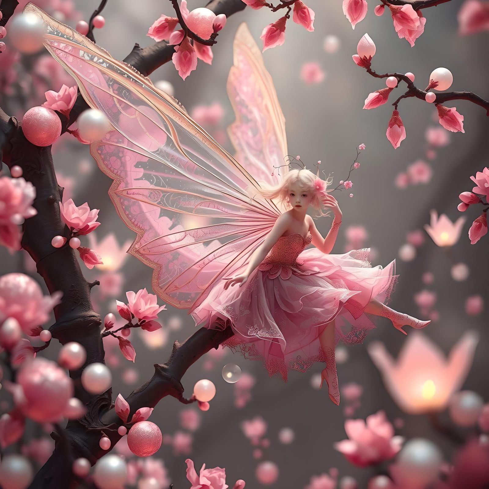 Pink pearl fairy