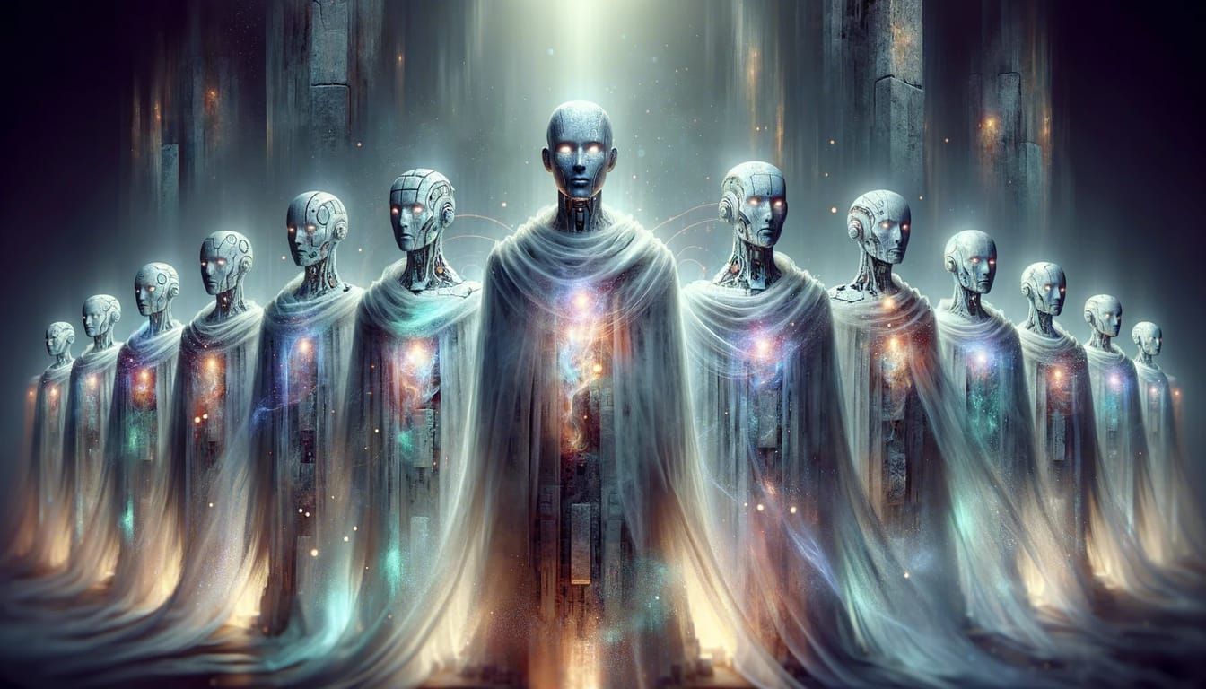 AI Takeover Concept Art