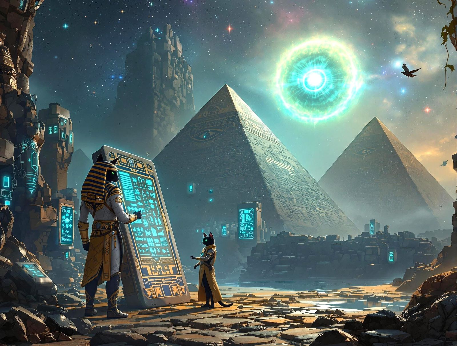 Starship Bastara – A Forgotten Feline Civilization