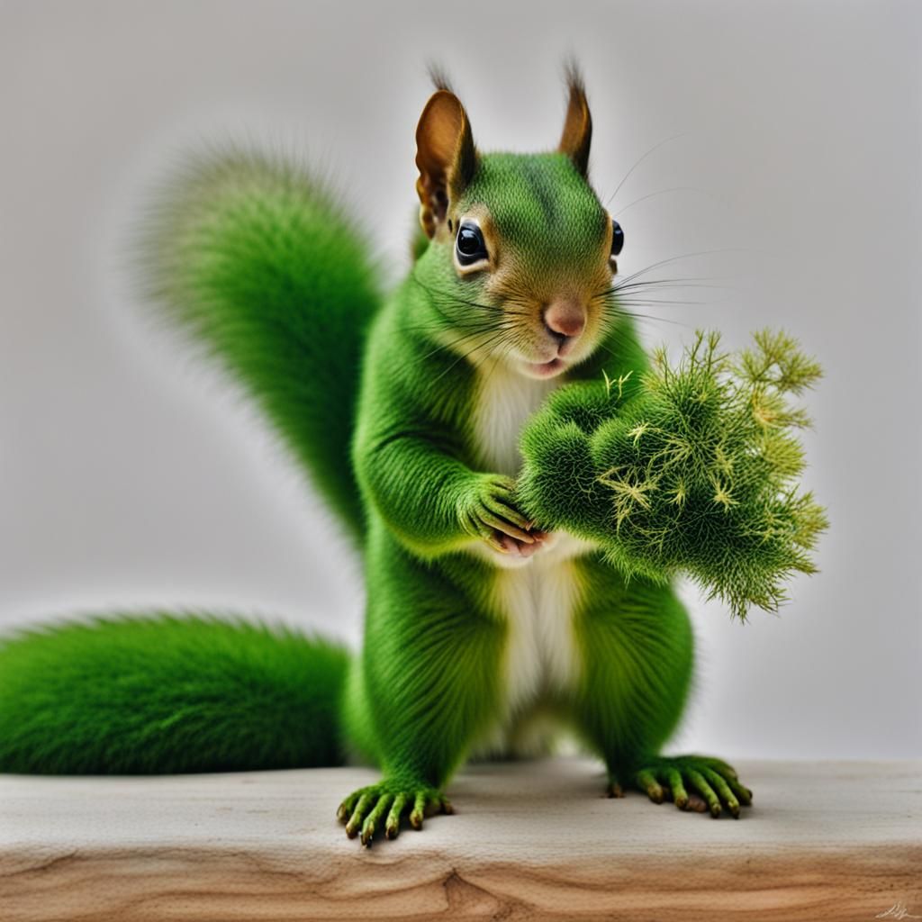 Image of a Green Squirrel