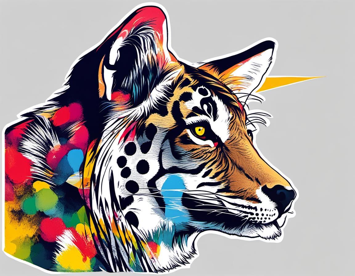 AI Generated Abstract Art with Kaffkiez Influence