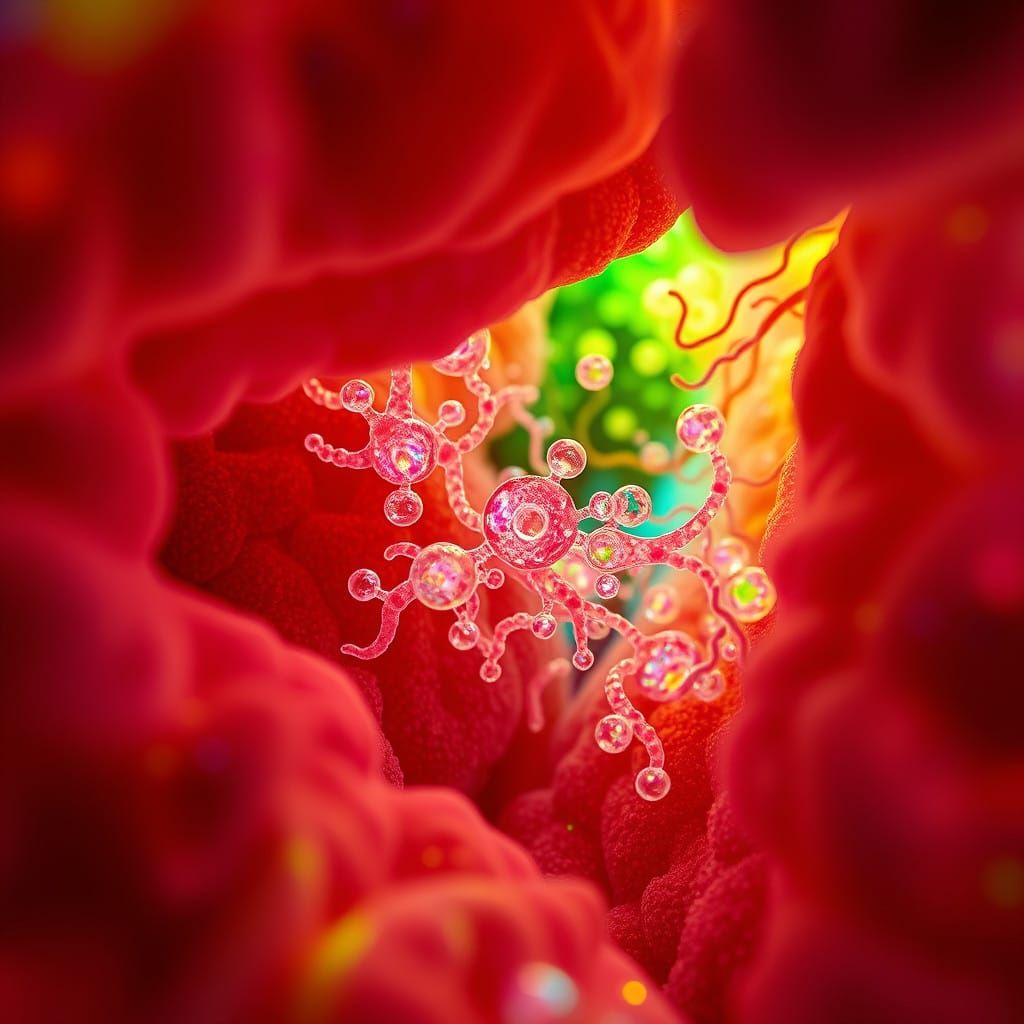 Microscopic Tapestry of Bioluminescent Beneficial Bacteria i...