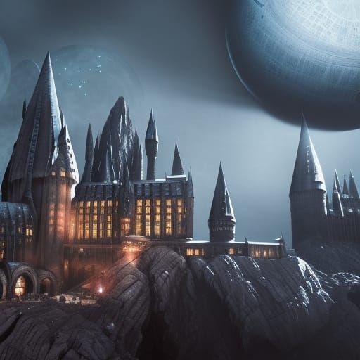 Death Star Attacks Hogwarts, Harry Potter Defends