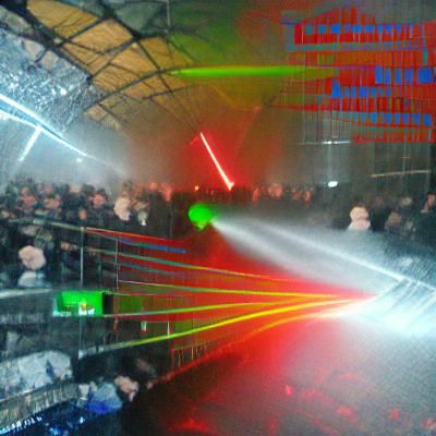 Berlin Techno Club: Strobes and Lasers in 8k
