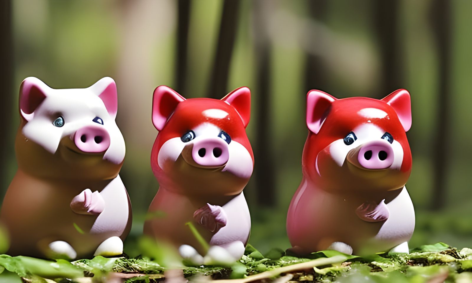 Three Little Pigs: An AI Interpretation