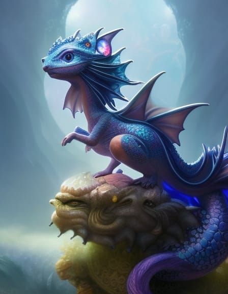 Blue dragon