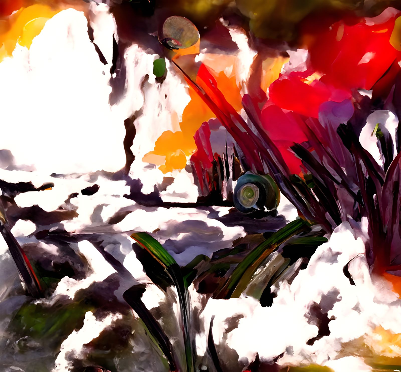 Surreal Garden Vista Photography in 16K