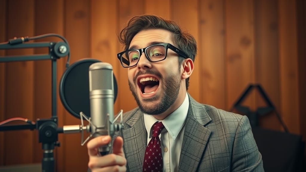 1950s Music Producer Demonstrates Vocal Recording Technique